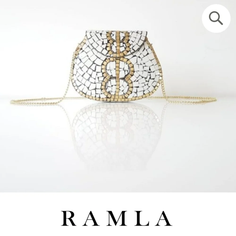 Ramla▪️Porte-Moi Mosaic Clutch Crossbody